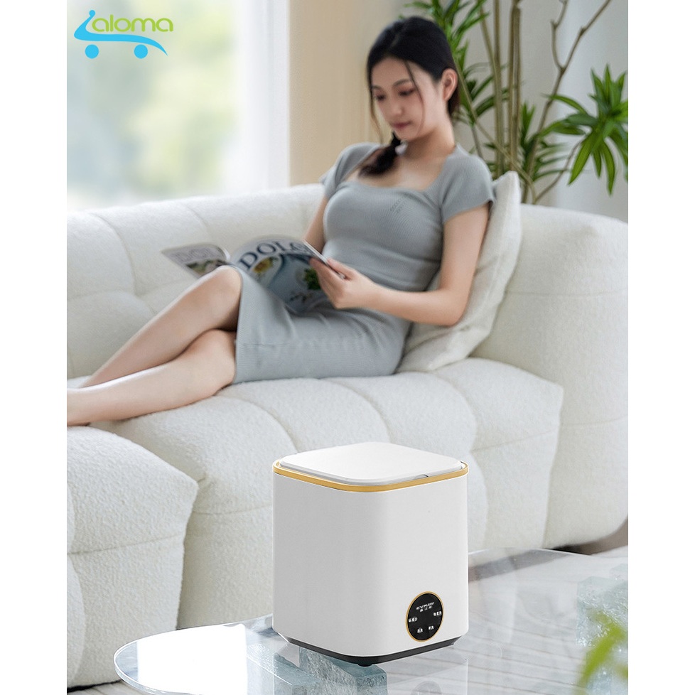 Máy giặt mini hoàn toàn tự động CVRAW 12 lít giặt đồ trắng đồ lót đồ mỏng đồ cho bé