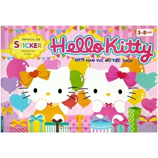 Sách - Hello Kitty - Kitty ham vui , mở tiệc thôi !