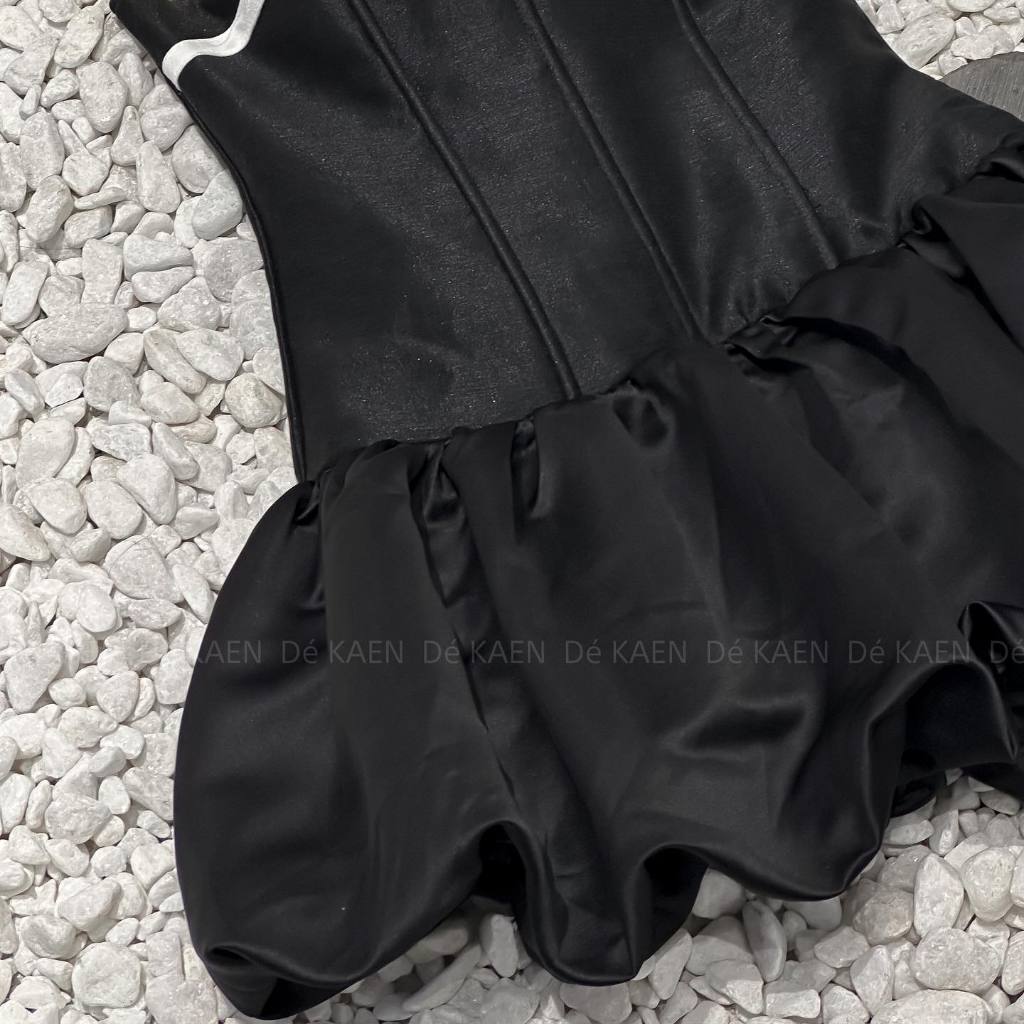 - ĐẦM CÚP DÁNG CORSET PHỐI NƠ SIÊU XINH  - LORIE DRESS