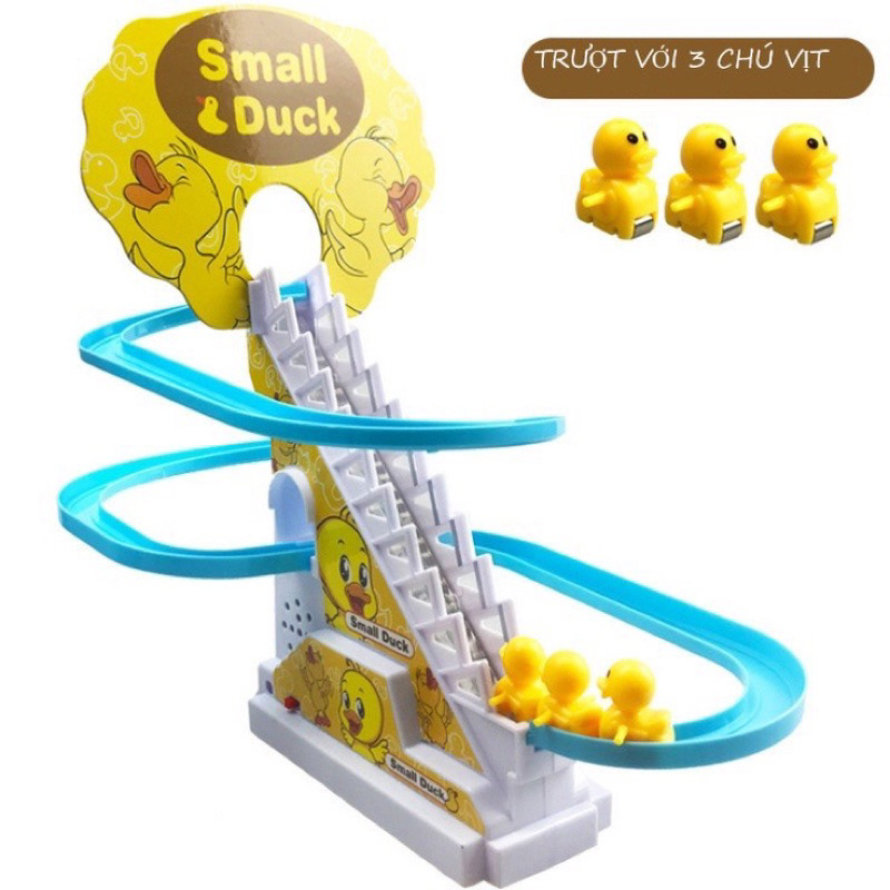Đồ chơi vịt leo thang 9con cho bé có nhạc. Đồ chơi trẻ em giá rẻ