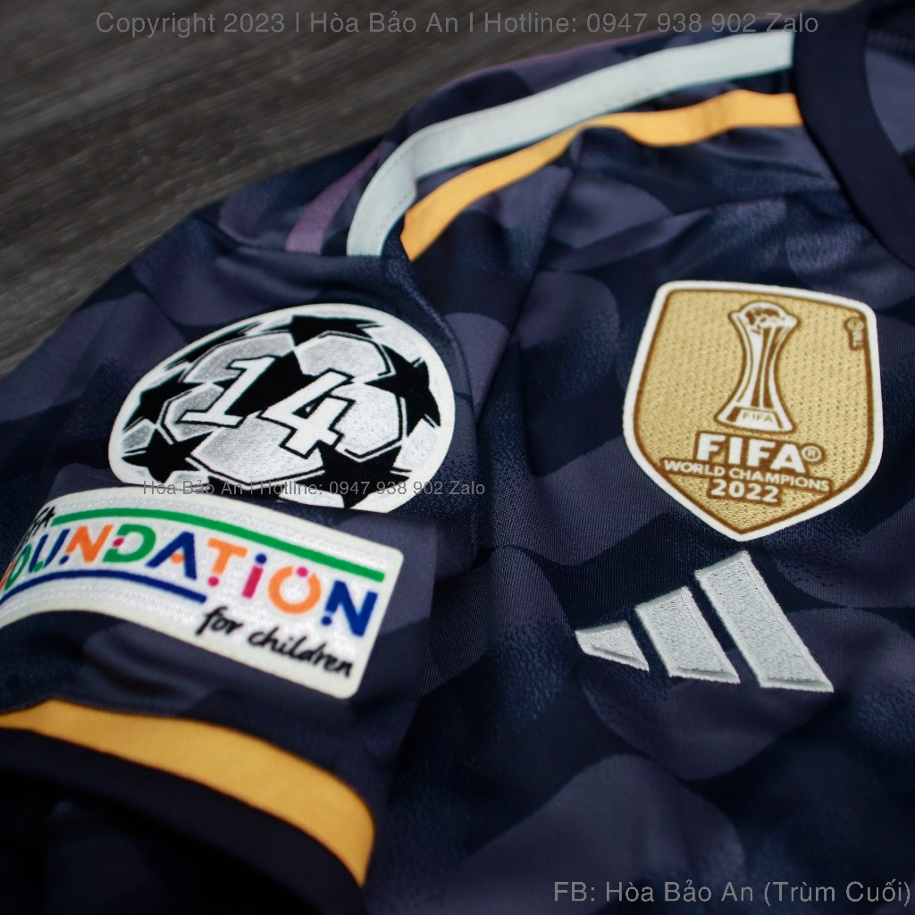 Áo Real Madrid mùa giải 2023/24 Cao cấp | Bộ Quần Áo Bóng Đá Real Madrid 2021/2022 Sân Nhà Màu Trắng Hàng Thái Xịn