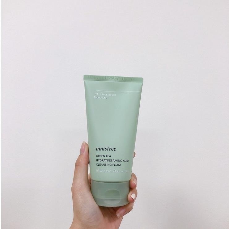 Sữa Rửa Mặt Trà Xanh Innisfree Green Tea Foam Cleanser 150ml / Làm sạch kiểm soát dầu_uyenxinh.cosmetic