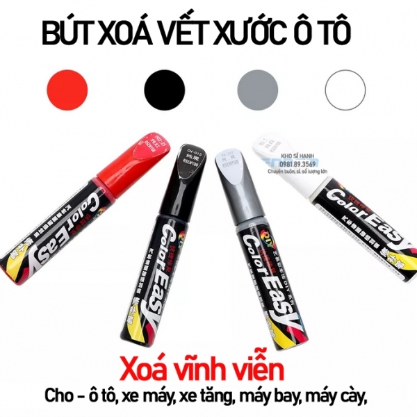 Bút sơn dặm xóa vết xước xe hơi màu , xóa các vết trầy dăm cho xe ô tô, xe máy