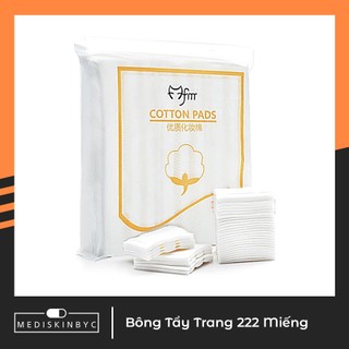 [Mẫu Mới] Bông Tẩy Trang 222 Miếng, 3 Lớp Cotton Pads Siêu Mềm, Siêu Dày
