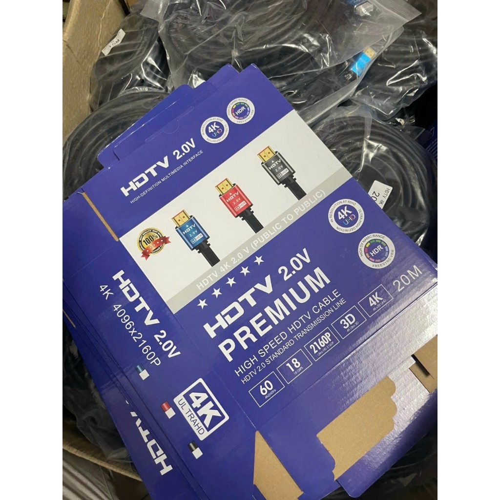 Dây HDMI 1.5m Zin Bóc Máy Cao Cấp Siêu Bền, Dèo Dai Đàn Hồi Tốt