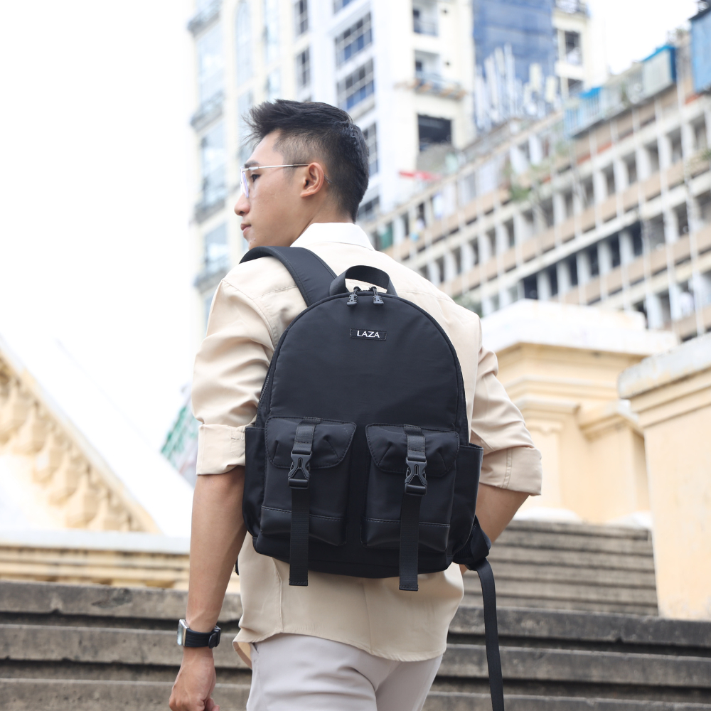 Balo LAZA thời trang Marcel Backpack 620 - Chất liệu trượt nước cao cấp - Bảo hành TRỌN ĐỜI