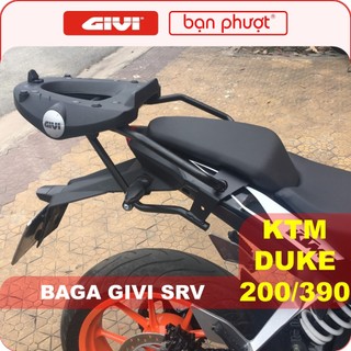 Cảng Givi KTM DUKE 200, DUKE 390 (2013>2016) - Baga Givi Sau Xe KTM DUKE 390, DUKE 200 - SRV DUKE 200/390 - Bạn Phượt