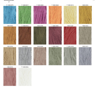 Cuộn len sợi linen, sợi mùa hè Lang Crealino