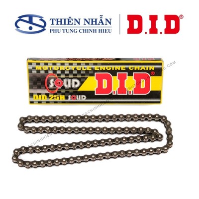 Sên cam đơn DID 25H Solid 90LE xe Honda Wave 110/S/RS/RSX, Future 110