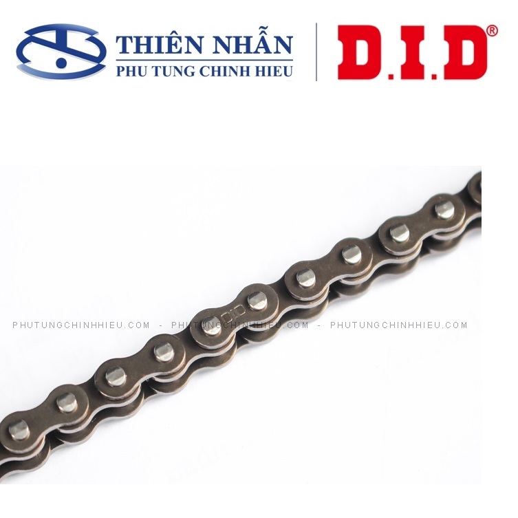 Sên cam đơn DID 25H Solid 88LE cho xe Honda Wave alpha, Future 125