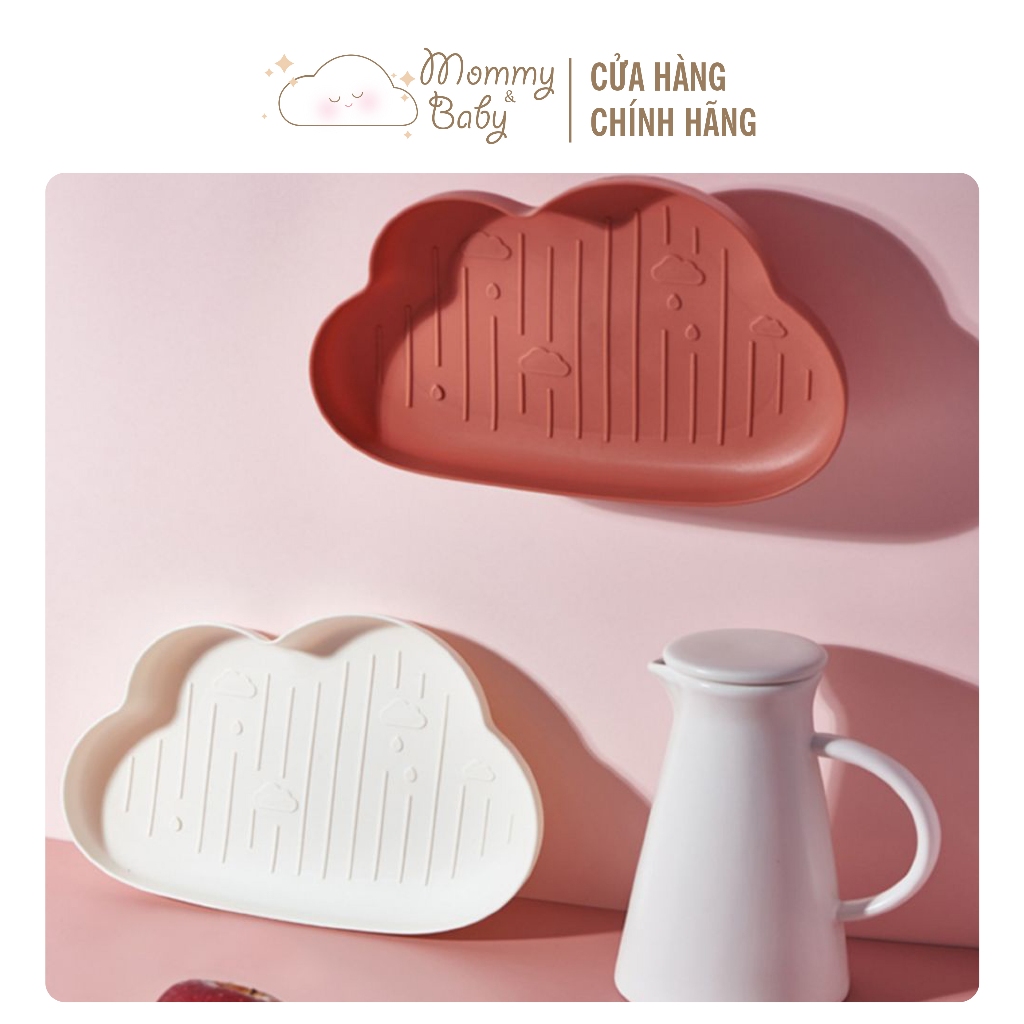 Khay ăn dặm hình đám mây đáng yêu cho bé