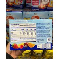 60 gói bột trái cây pha nước CRYSTAL LIGHT ít calo xuất xú Mỹ