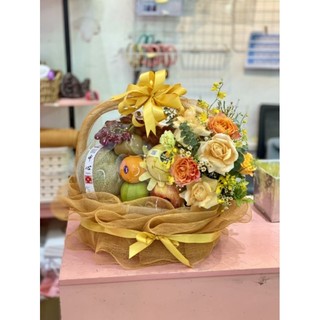 Giỏ trái cây, giỏ hoa quả đi dâng hương, đám giỗ, đám viếng