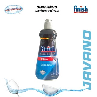 Dầu bóng finish chai 400ml - nước làm bóng dùng cho máy rửa bát - chất trợ xả máy - javano