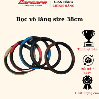 Bọc vô lăng ô tô đẹp, giá rẻ có kèm ảnh thật phù hợp với nhiều dòng xe- Bọc vô lăng size 38cm