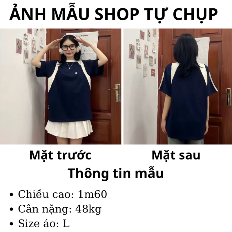 Áo thun Raglan chữ G, áo phông Nam Nữ Unisex Cotton Retro Hàn Quốc