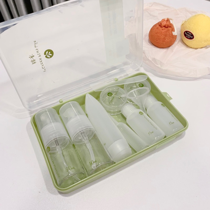Hộp Set Chiết Mỹ Phẩm 10 Món Lissu