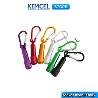 Móc khóa ,đồ treo chìa khóa kim loại KIMCEL STORE đèn pin móc khóa