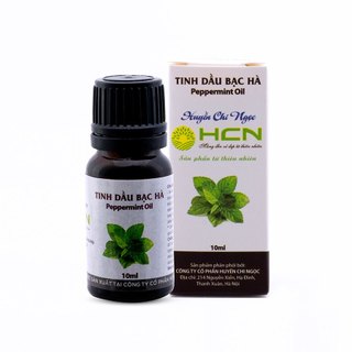 Tinh dầu sả chanh, bạc hà hogi hcn xịt thơm phòng, đuổi côn trùng, chiết xuất 100% từ thiên nhiên chai 10ml