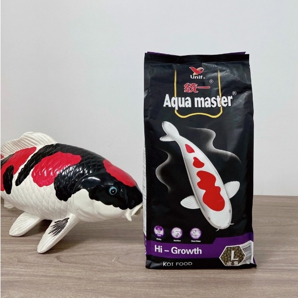 Cám Aquamaster Lẻ 1Kg từ bao 5kg  | Thức Ăn Cao Cấp Cho Cá Koi