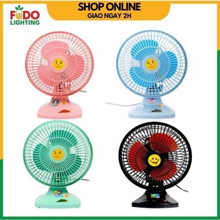Quạt bàn mini Lifan B106 cắm điện trực tiếp 220V giao màu ngẫu nhiên