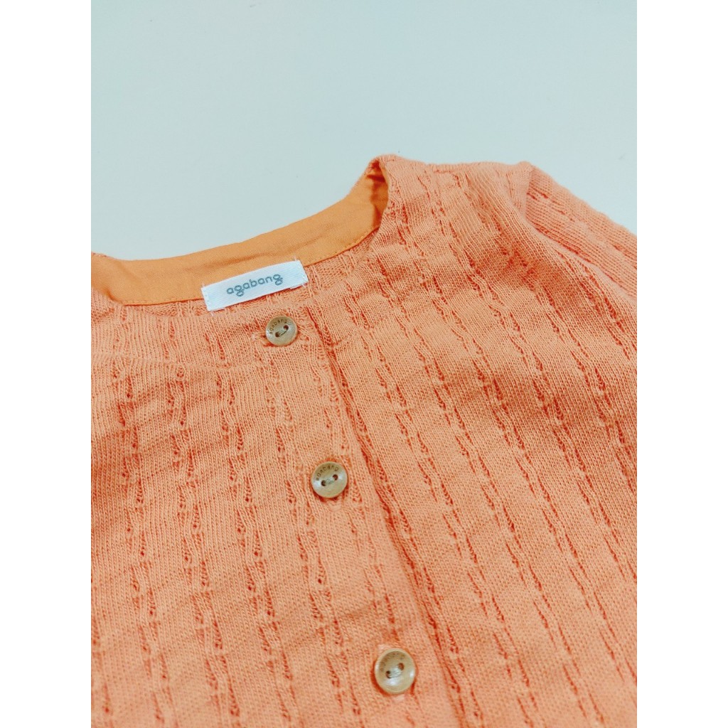 Áo cardigan len cam bé gái Aga. HA4844