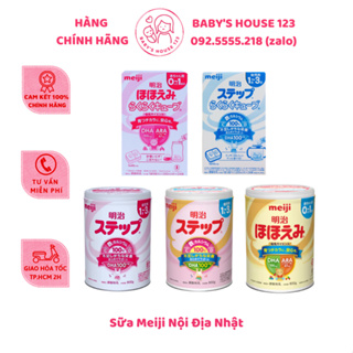 Sữa Meiji 1-3 Nội Địa Nhật Bản - Hôp 800gr