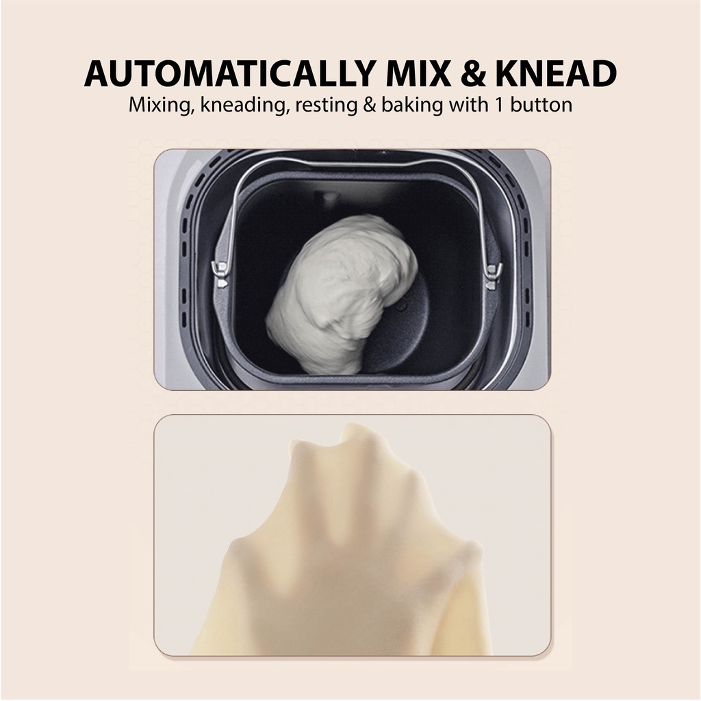 🔥12.12 BÁN LỚN🔥Máy làm bánh mì Dòng máy làm bánh mì MakerBread Maker