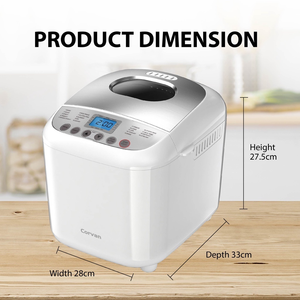 🔥12.12 BÁN LỚN🔥Máy làm bánh mì Dòng máy làm bánh mì MakerBread Maker