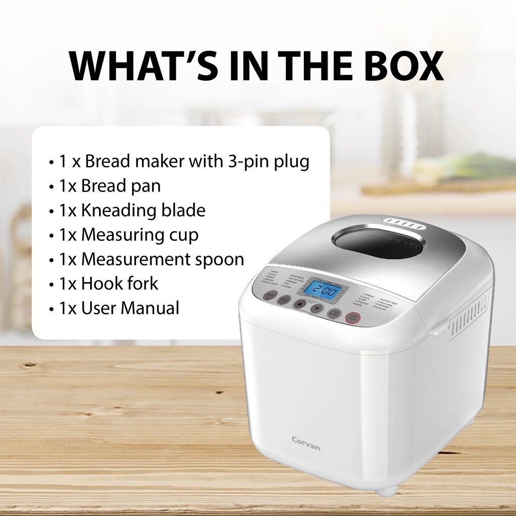 🔥12.12 BÁN LỚN🔥Máy làm bánh mì Dòng máy làm bánh mì MakerBread Maker
