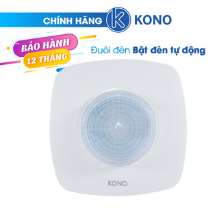 Cảm ứng bật đèn tự động KONO KN-S04, thiết kế gắn trần, tự động bật đèn khi có người và tự động tắt khi không có người