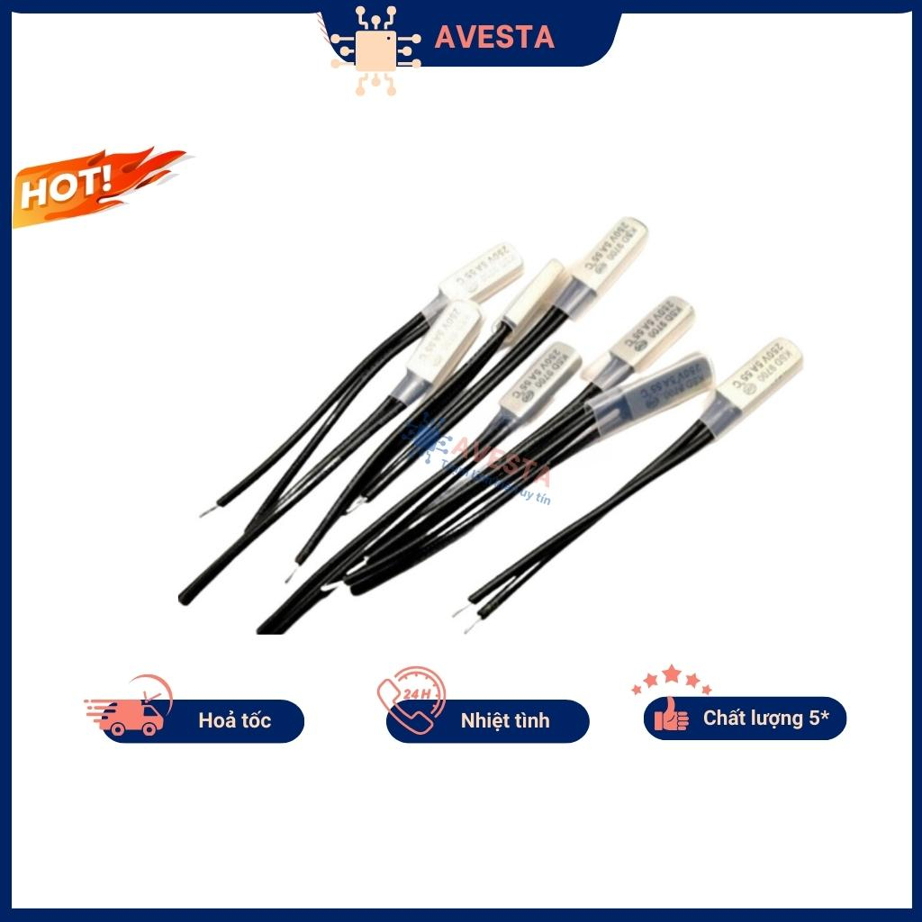 KSD9700 Relay nhiệt 85 độ KSD9700 5A 250V thường đóng chất lượng cao AVESTA