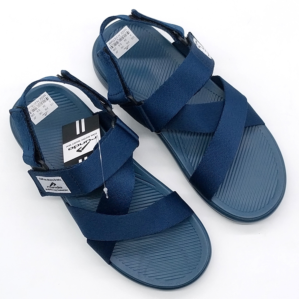 Giày sandal nam nữ trẻ em quai dù siêu nhẹ êm chân thời trang Latoma TA8304 (Xám)