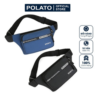 Túi đeo chéo nam nữ chất liệu vải chống thấm nước phong cách Hàn Quốc - Túi bao tử Unisex