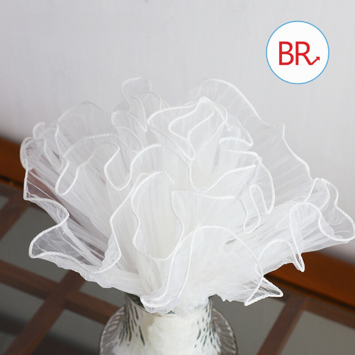 Cuộn voan bèo bó hoa, giấy gói trang trí bó hoa, phụ kiện handmade - br 02057