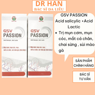 Passion GSV kem bôi giảm mụn cóc, mụn cơm 15ml