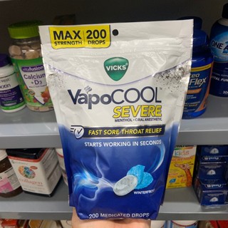 Kẹo ngậm 5/2025 giảm ho thông mũi vicks vapocool max strength - eds mart