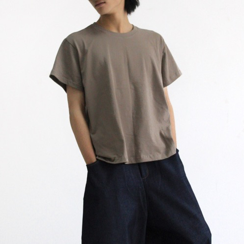 Áo thun cotton tay ngắn trơn khô 100% 280gsm form áo boxy Tiệm Tuyên