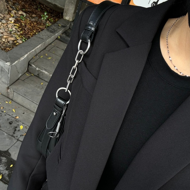 Blazer croptop dài tay nhà MEO