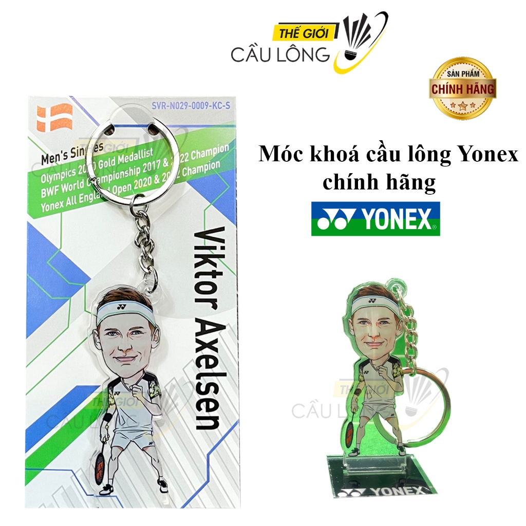 Móc khoá cầu lông Yonex hình vận động viên chính hãng