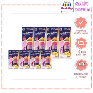 Lốc 4 hộp sữa bột pha sẵn PediaSure vani 110ml/180ml