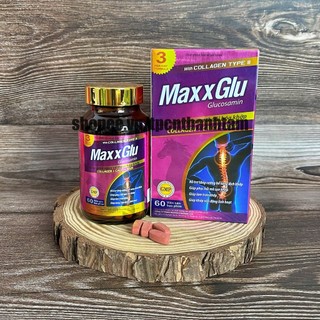 Viên uống MAXXGLU bổ sung glucosamine, hỗ trợ xương khớp - Hộp 60 viên