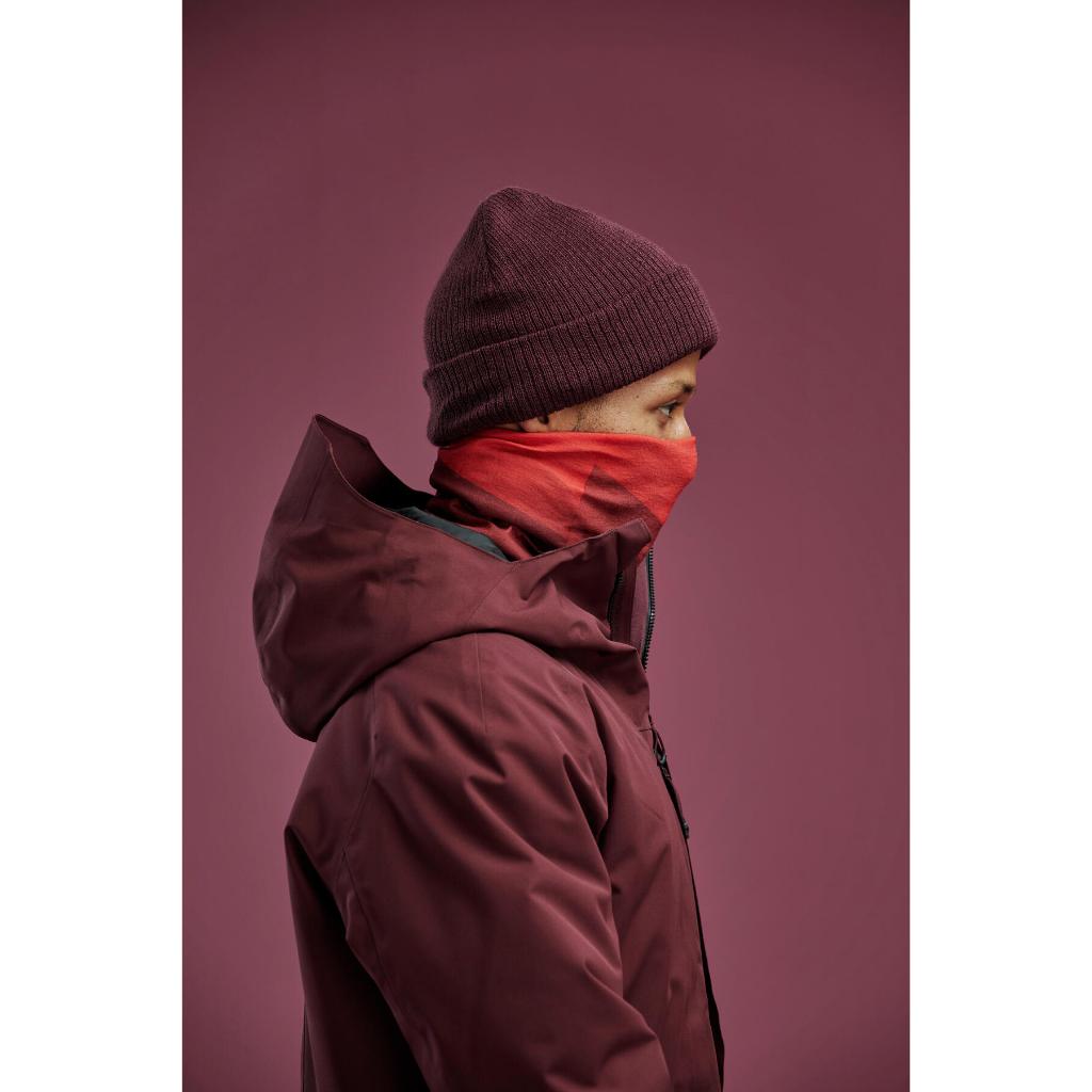 Mũ nón giữ ấm trượt tuyết Fisherman cho người lớn đỏ đô DECATHLON WEDZE