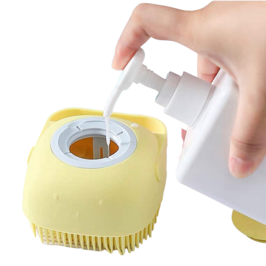 BÀN CHẢI TẮM CHO THÚ CƯNG , CHÓ - MÈO MASSAGER VÔ CÙNG TIỆN DỤNG