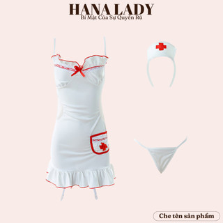 Cosplay y tá liền thân, Đồ ngủ cosplay sexy y tá quyến rũ, Đồ Ngủ Sexy CP118