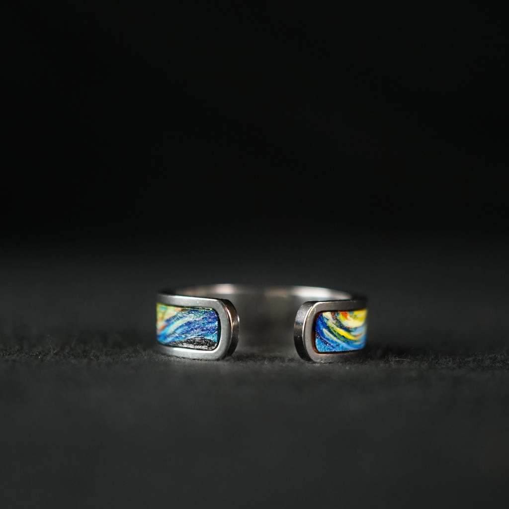 Nhẫn Starry Night phiên bản Bạc