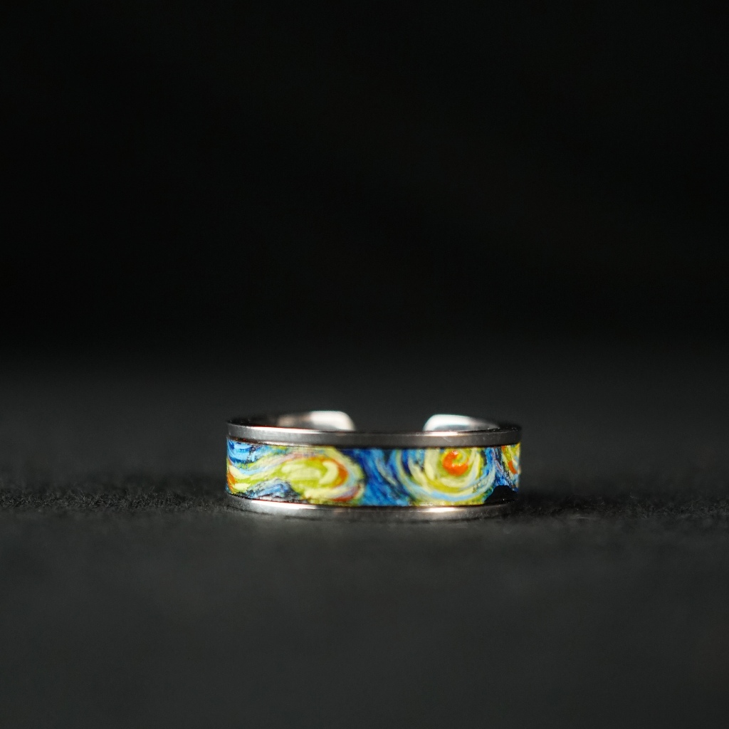 Nhẫn Starry Night phiên bản Bạc