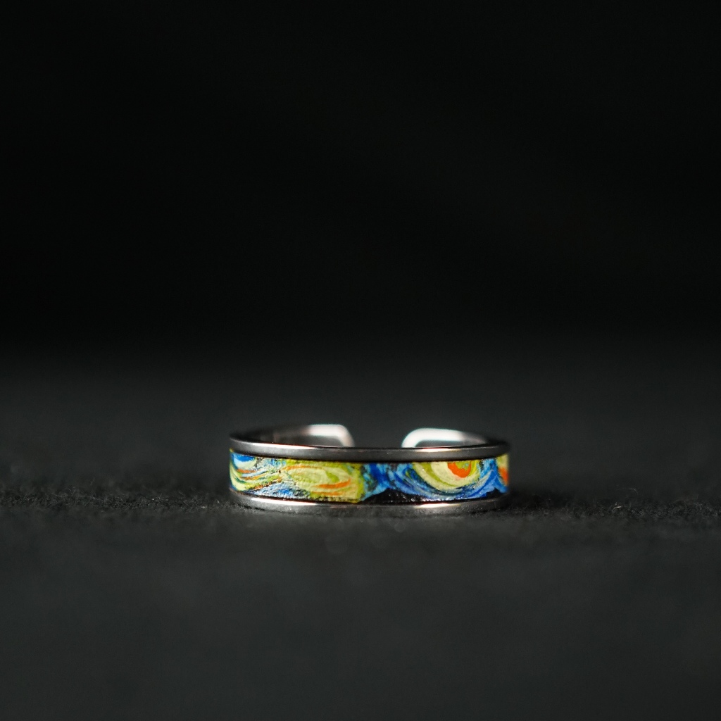 Nhẫn Starry Night phiên bản Bạc