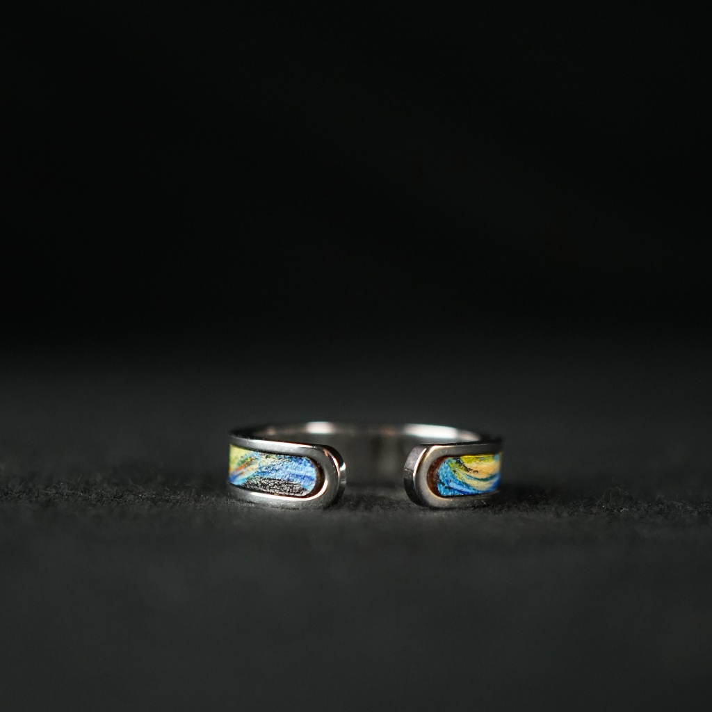 Nhẫn Starry Night phiên bản Bạc