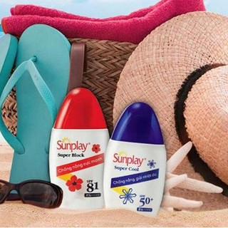 Kem chống nắng Sunplay Super Block SPF 50+ PA ++++ 27ml - Hàng nội địa Nhật